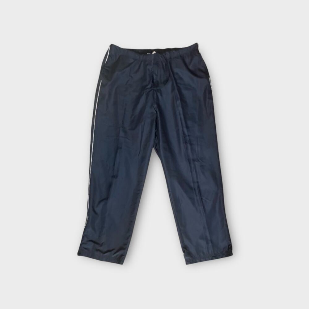 Activology Women's Activewear Navy/White Velcro/Zip Front Pants Pocket SZ 2X NWT